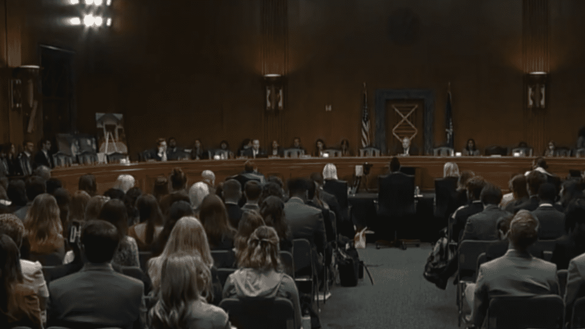 The Senate Judiciary Committee hearing was over abortion rights that happened on Tuesday, July 12 (Credits: CSPAN/Twitter)