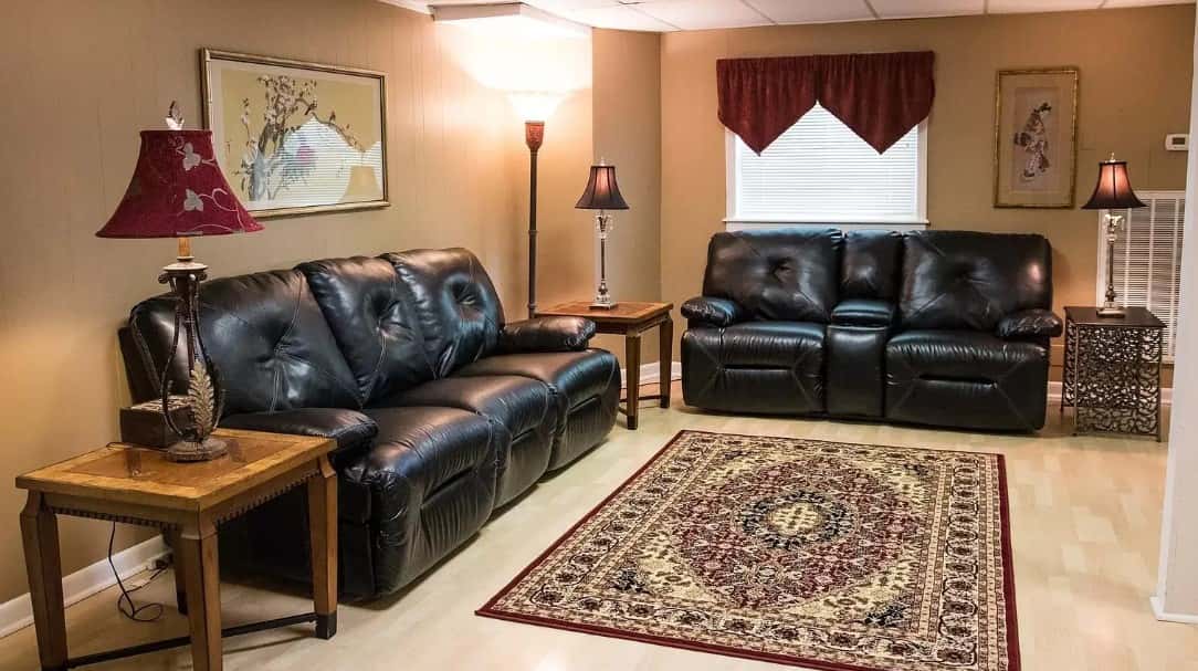Living area of the Nashville property (Action Homes)