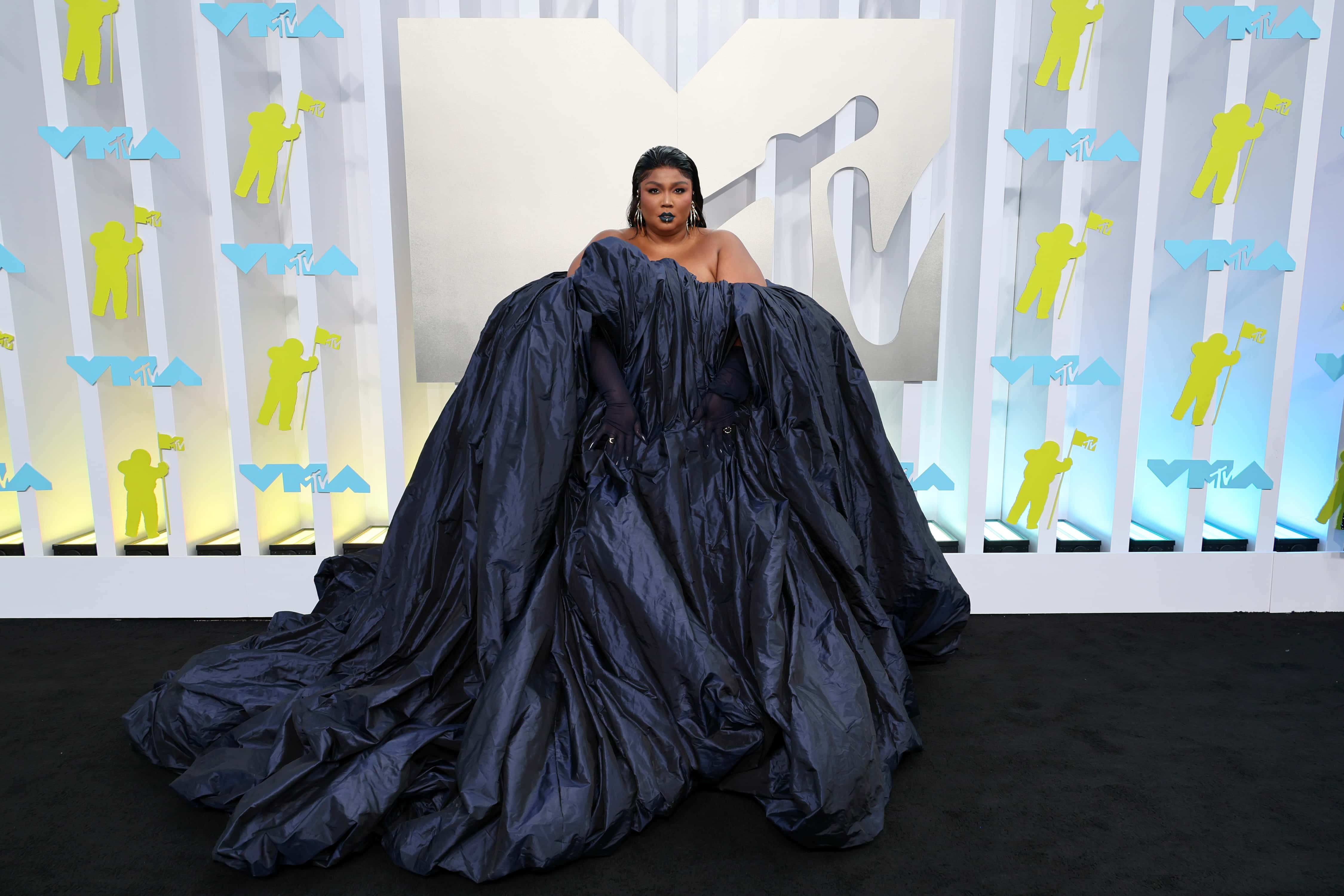 Lizzo attends the 2022 MTV VMAs at Prudential Center on August 28, 2022 in Newark, New Jersey.