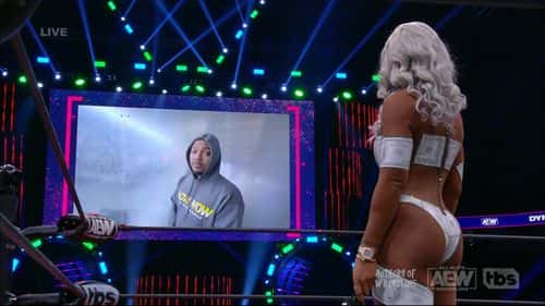 Rapper Bow Wow appeared on the show (AEW wrestling screenshot/ Twitter)