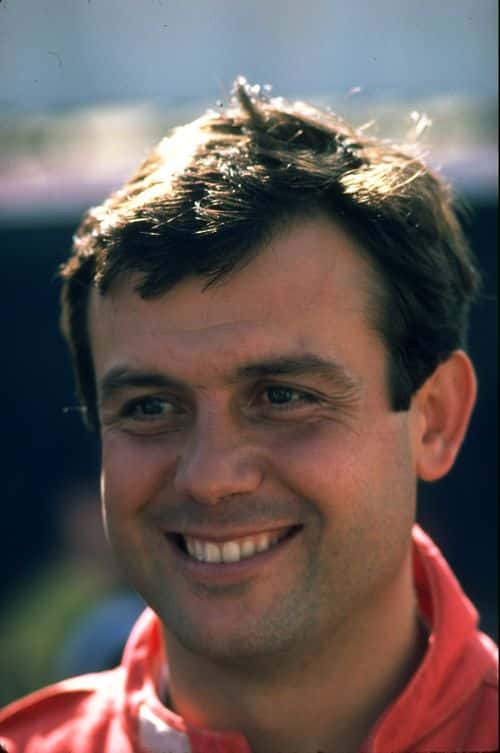 1983:  Portrait of Scuderia Ferrari driver Patrick Tambay of France before the European Grand Prix at the Brands Hatch circuit in Swanley, England. Tambay retired from the race with brake problems. \ Mandatory Credit: Mike  Powell/Allsport