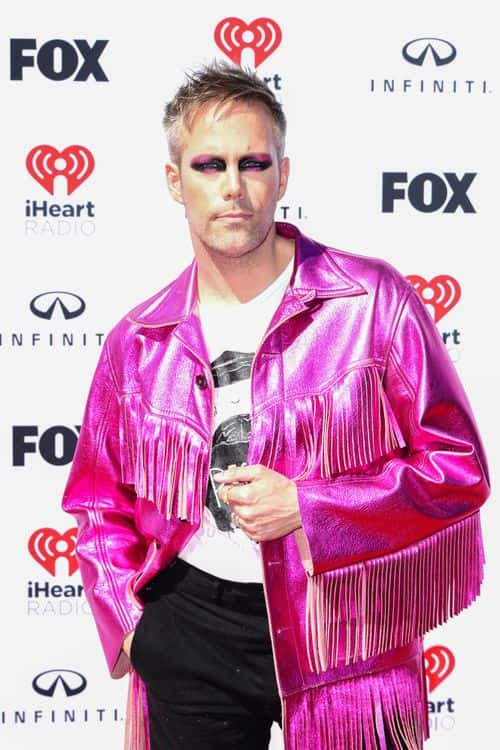 (FOR EDITORIAL USE ONLY) Justin Tranter attends the 2023 iHeartRadio Music Awards at Dolby Theatre in Los Angeles, California on March 27, 2023. Broadcasted live on FOX.