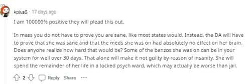 'They will plead this out,' said another ( Reddit/ Kplus5)