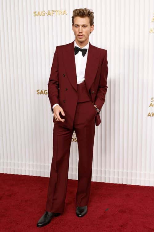 Austin Butler attends the 29th Annual Screen Actors Guild Awards at Fairmont Century Plaza on February 26, 2023 in Los Angeles, California.