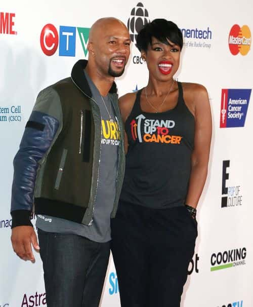 Actor Common (L) and actress Jennifer Hudson attend Hollywood Unites for the 4th Biennial Stand Up for Cancer (SU2C), a Program of the Entetainment Industry Foundation (EFI) at the Dolby Theatre on September 5, 2014 in Hollywood, California.