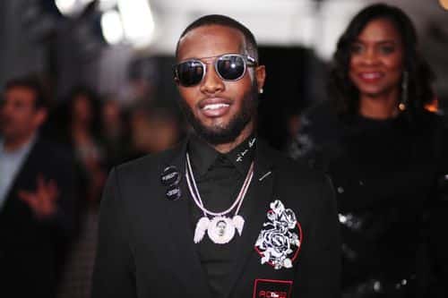 Recording artist Shy Glizzy attends the 60th Annual GRAMMY Awards at Madison Square Garden on January 28, 2018 in New York City.