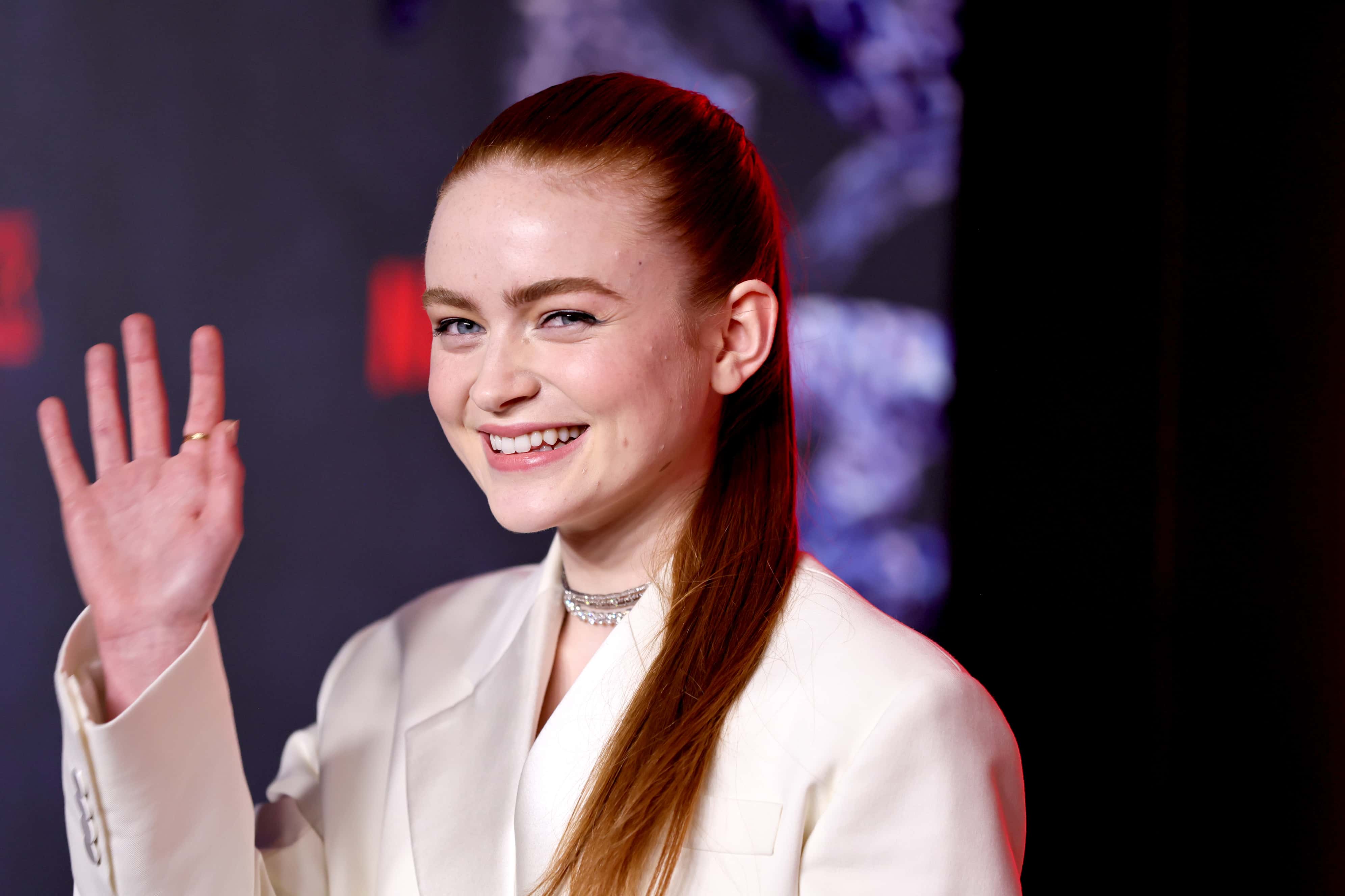 Sadie Sink attends Netflix's