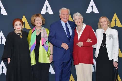 Carole Cook, Diane Baker, Robert J. Wagner, Angela Lansbury and Eva Marie Saint attend the inaugural Robert Osborne Celebration of Classic Film Series screening of
