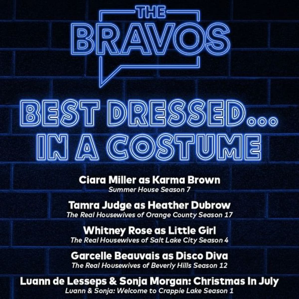 Tamra Judge has been nominated for the 'Best Dressed...In A Costume' category (Instagram/@tamrajudge) 