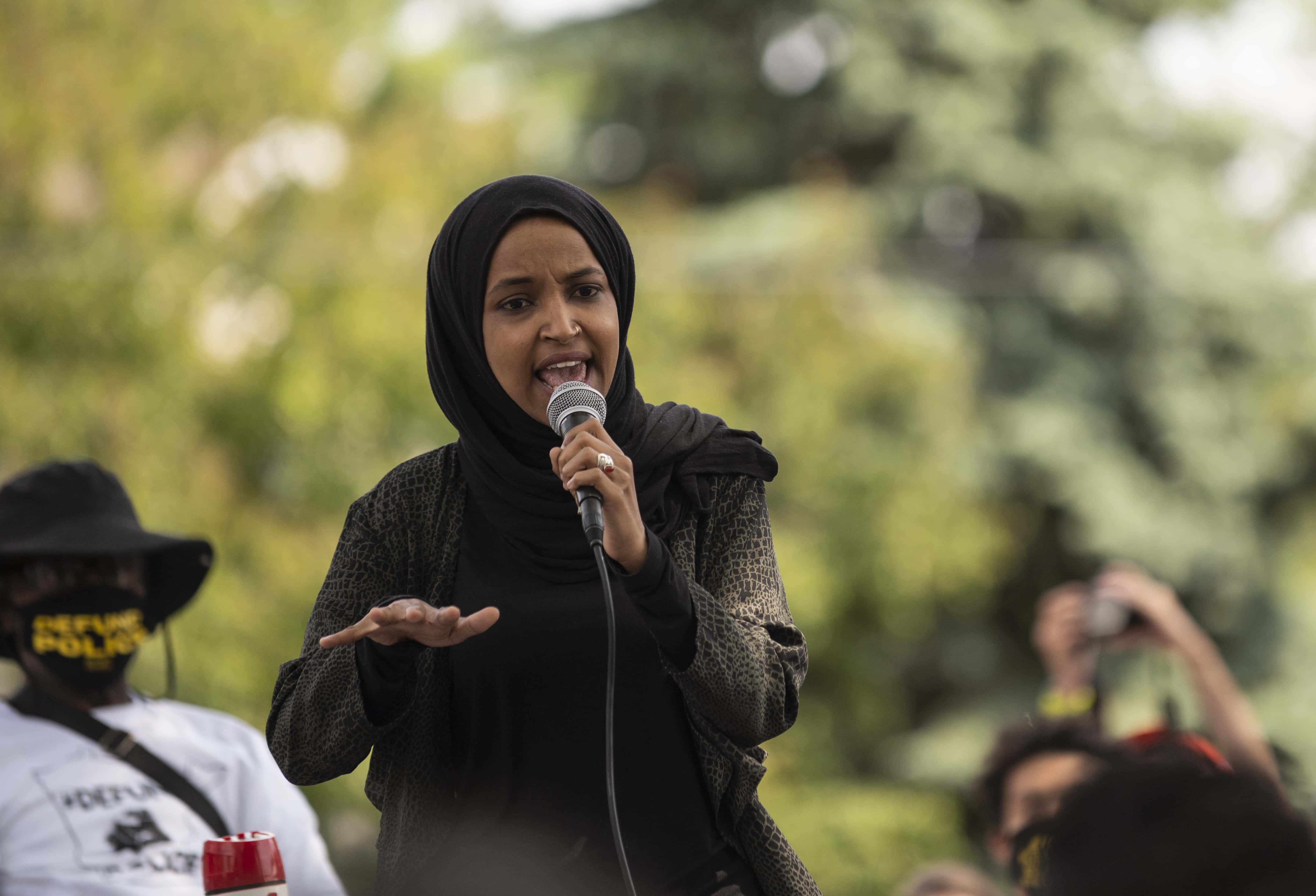 Ilhan Omar Slammed For Dismantling System Of Oppression Remark Asked