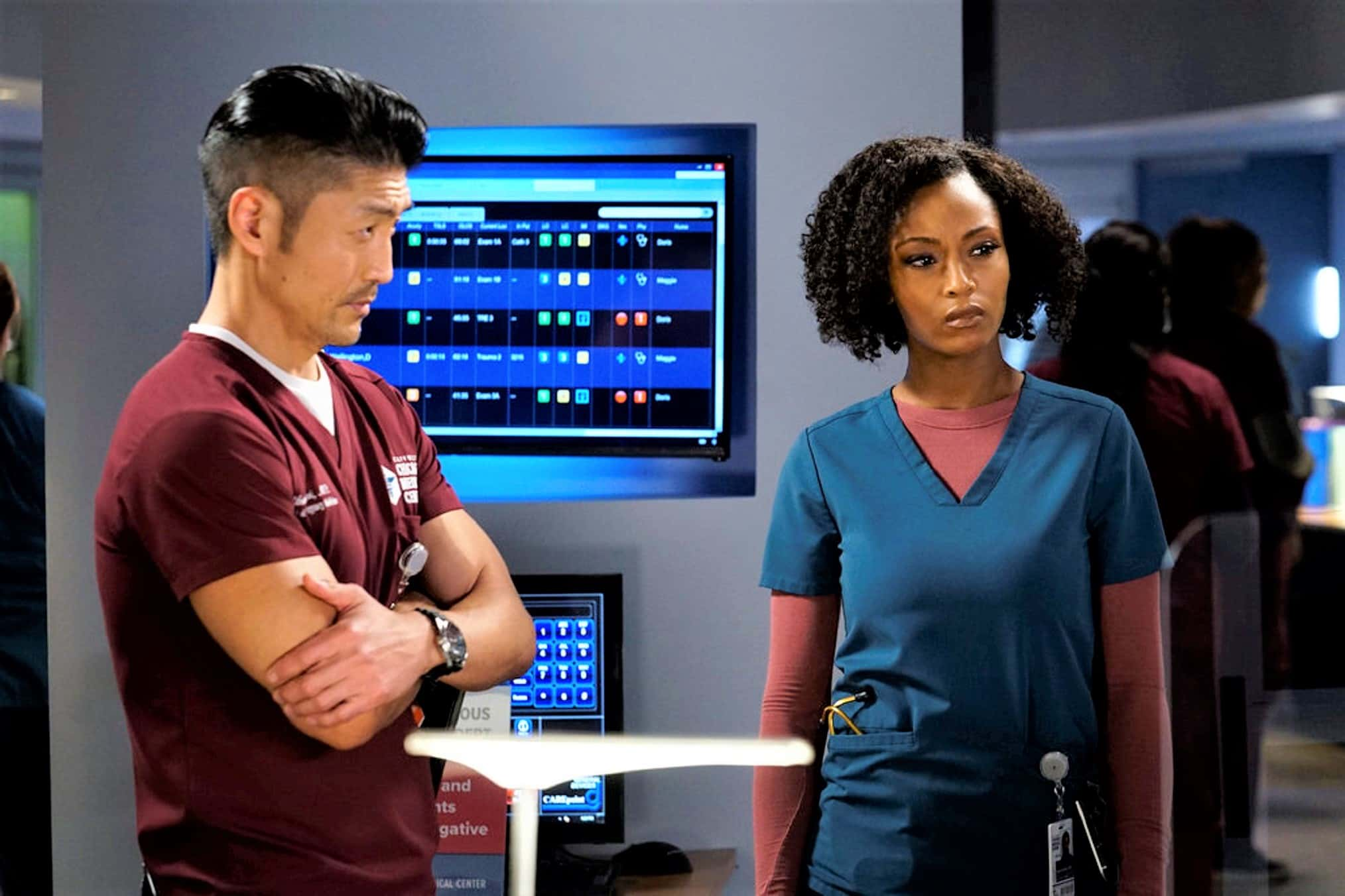 Chicago Med': How Brian Tee & Yaya DaCosta Exit NBC Drama Series – Deadline