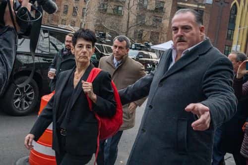 Barbara Fried, the mother of FTX founder Sam Bankman-Fried, arrives for his arraignment and bail hearings at Manhattan Federal Court on December 22, 2022 in New York City. Bankman-Fried, who was indicted on December 9th and arrested 3 days later by Bahamas law enforcement at the request of U.S. prosecutors, consented to extradition to the U.S. where he is facing eight criminal counts of fraud, conspiracy and money-laundering offenses which includes making illegal political contributions. He is potentially facing life in prison if convicted.