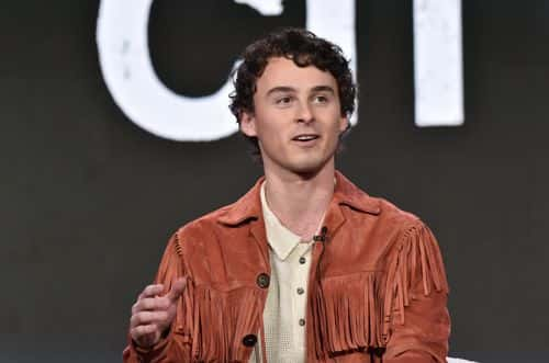 Wyatt Oleff attends the Apple TV+ 2023 TCA Winter Press Tour at The Langham Huntington, Pasadena on January 18, 2023 in Pasadena, California.