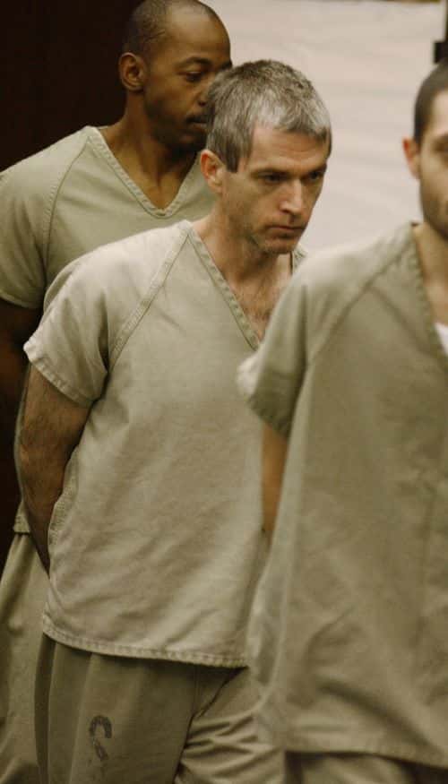 Charles Cullen, 43, from Bethlehem, Pennslyvania, is seen in a courtroom December 15, 2003 in Somerville, New Jersey. Cullen has admitted to killing 40 terminally ill patients in nine hospitals and a nursing home in the past 16 years.