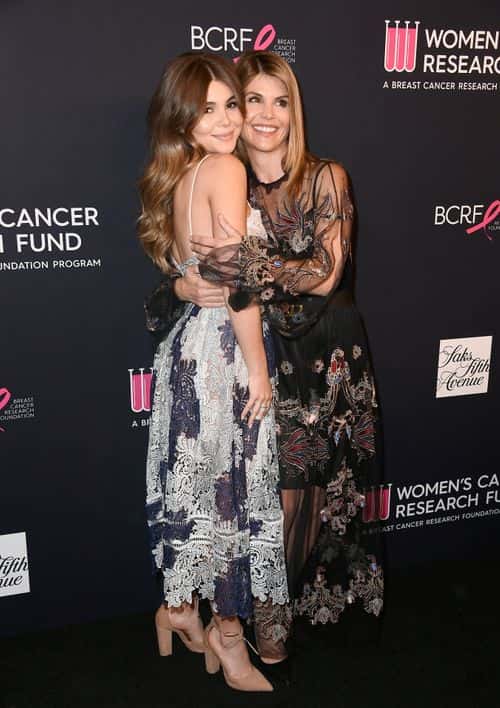 Olivia Giannulli (L) and Lori Loughlin attend WCRF's