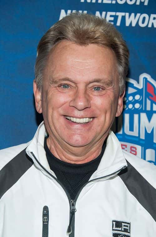 Pat Sajak arrives at the 2014 Coors Light NHL Stadium Series Los Angeles at Dodger Stadium on January 25, 2014 in Los Angeles, California.