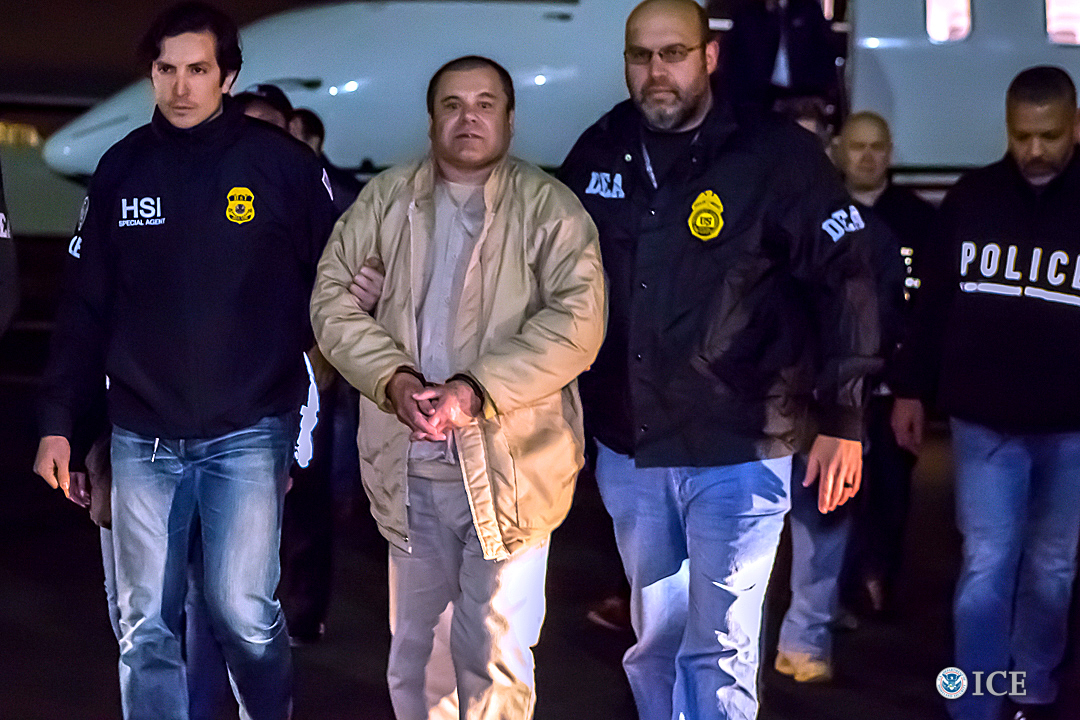 Details are continuing to emerge in Chapo's trial (Source: Charles Reed/U.S. Immigration and Customs Enforcement via Getty Images)