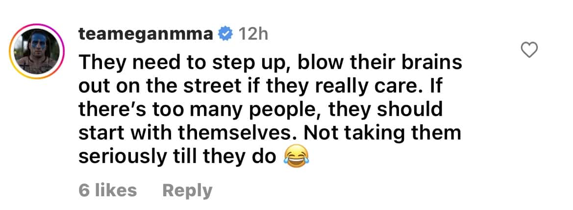 Joe Rogan's Instagram comment section (@joerogan/Instagram)