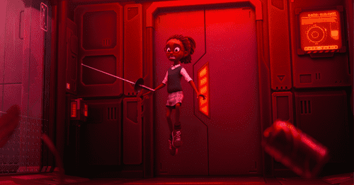 A still from 'My Dad the Bounty Hunter' on Netflix. (Credit: Netflix)