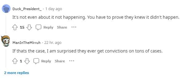 Fans shared comments after xQc's sexual allegations were dismissed (@u/Disastrous-Class-751/Reddit)