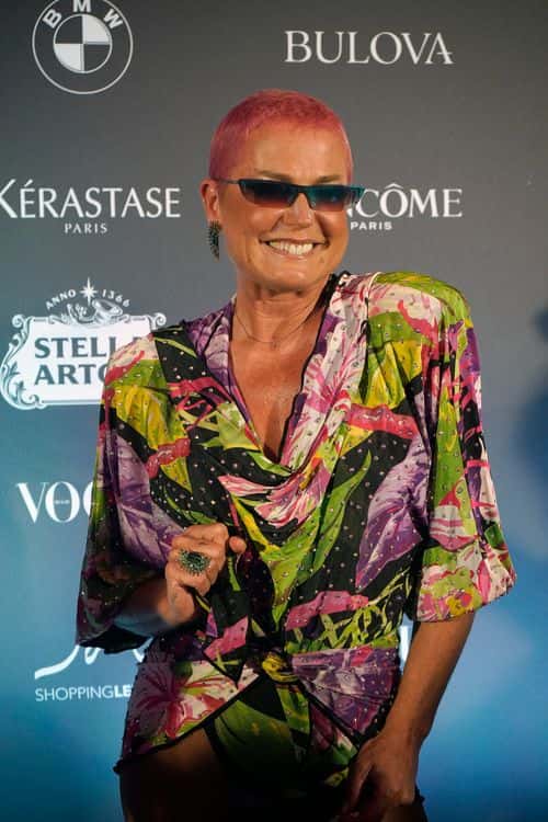 TV presenter Xuxa Menehghel attends Vogue's Carnival Ball - Tropical Surreal at Belmond Copacabana Palace on February 7, 2020 in Rio de Janeiro, Brazil.