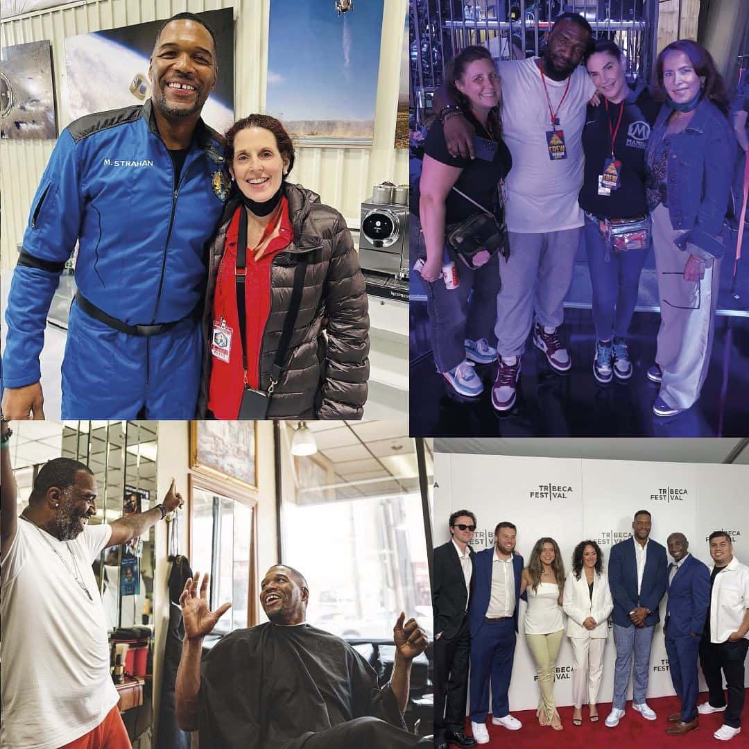 'GMA' Michael Strahan with his SMAC entertainment team (@michaelstrahan/Instagram)