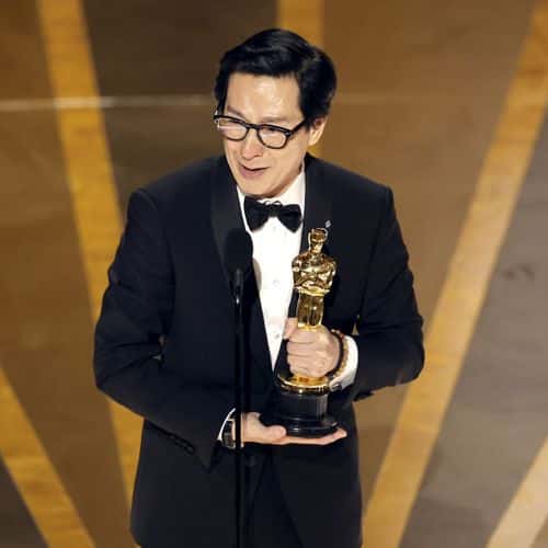 Ke Huy Quan at Oscars 2023 (ABC)