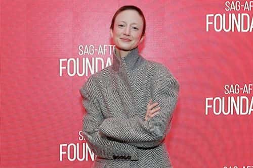 Andrea Riseborough attends the SAG-AFTRA Foundation