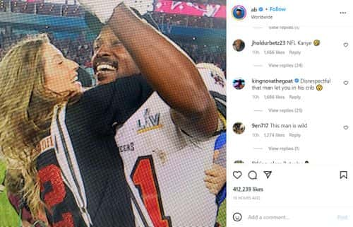 Antonio Brown stirs the pot with cryptic pic of him hugging Gisele Bundchen  amid Tom Brady split rumours