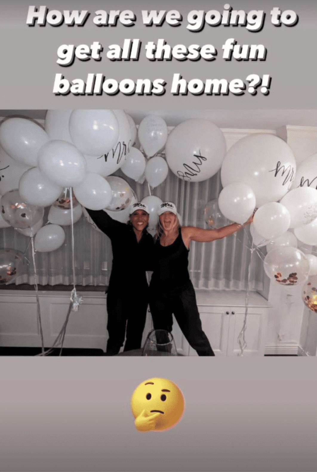 'GMA' Robin Roberts and Amber Laign were taken aback by the 'grandness' of the moment (@robinrobertsgma/Instagram)