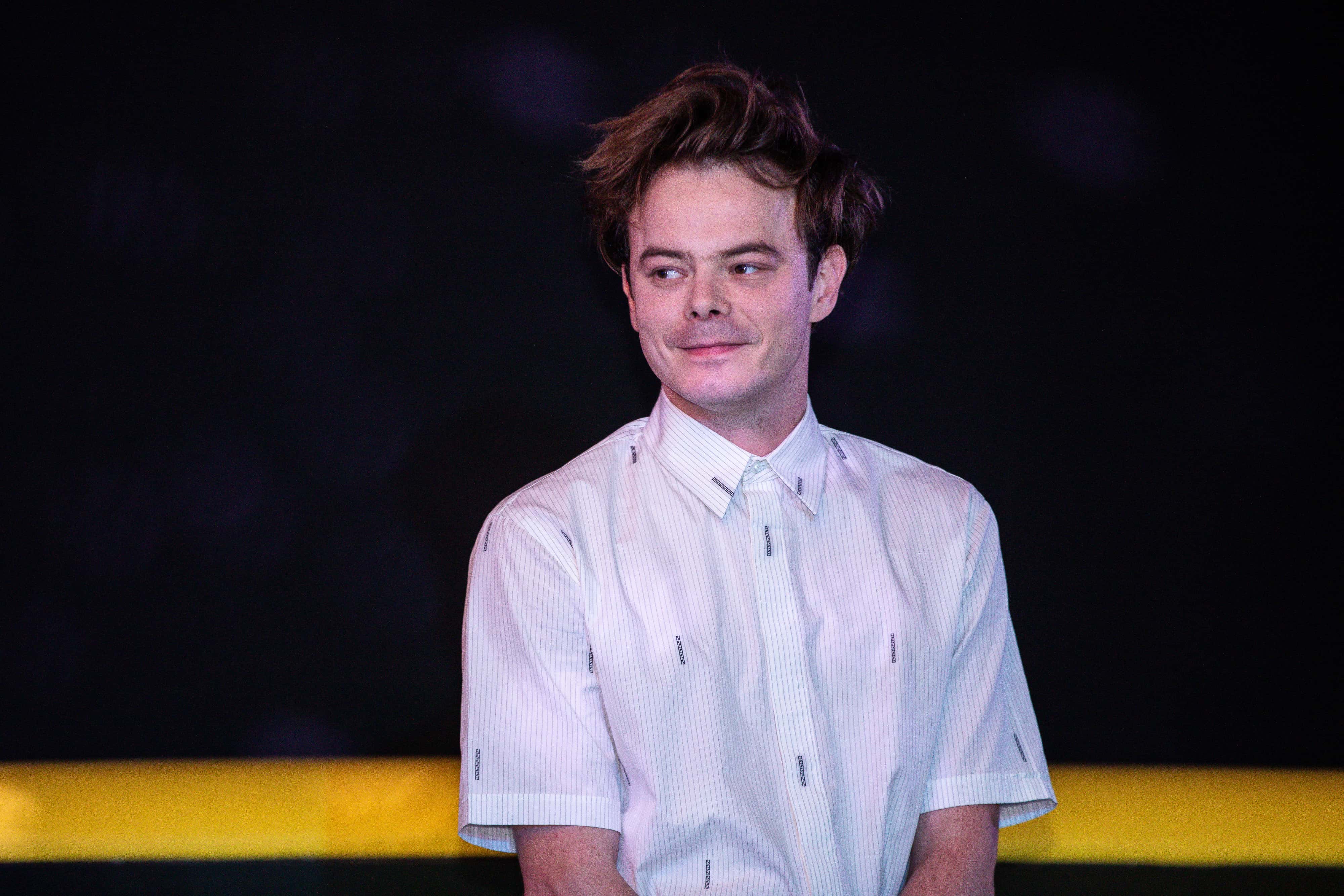Charlie Heaton on stage during the Stranger California Experience as part of Stranger Fest on June 02, 2022 in Mexico City, Mexico.