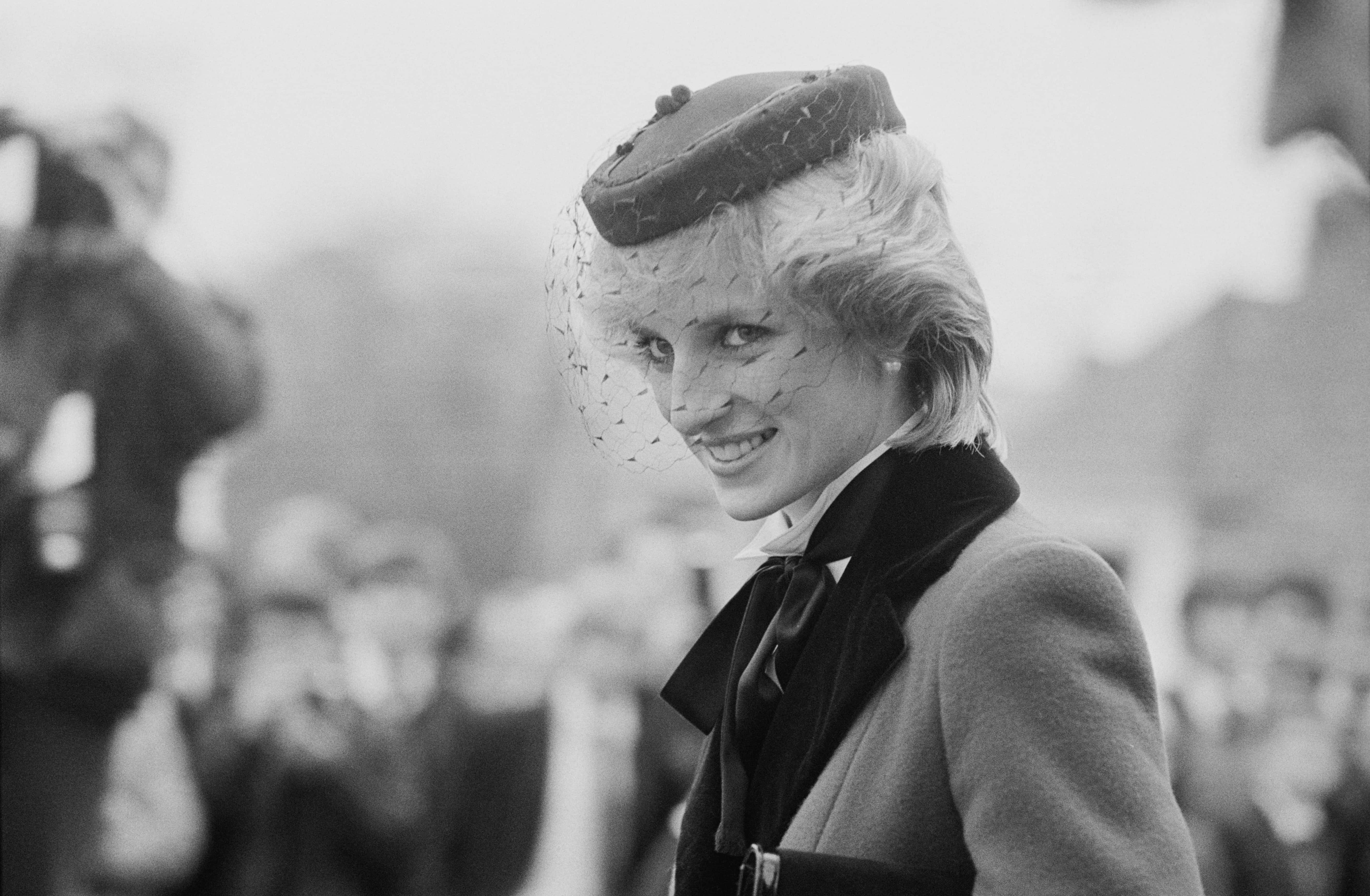 Diana, Princess of Wales (1961 - 1997), visits Colston's School in Bristol, UK, 19th November 1983. (Photo by Len Trievnor/Daily Express/Hulton Archive/Getty Images)