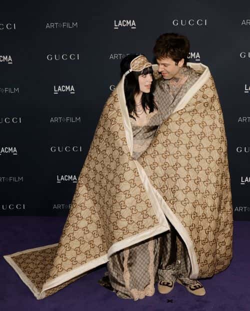 Billie Eilish and Jesse Rutherford attend the 11th Annual LACMA Art + Film Gala at Los Angeles County Museum of Art on November 05, 2022 in Los Angeles, California.