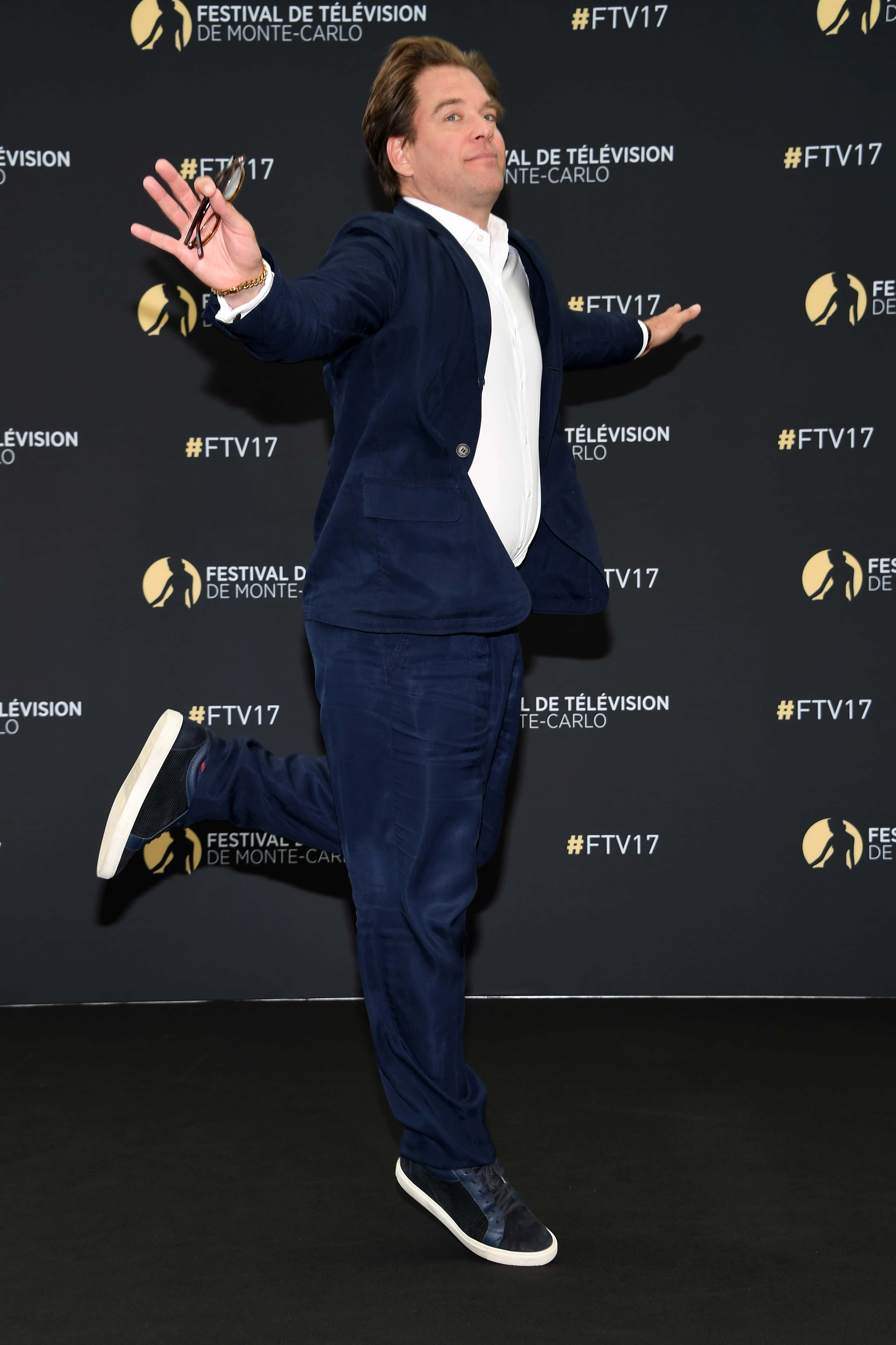 Michael Weatherly from 'Bull' attends a photocall during the 57th Monte Carlo TV Festival: Day 3 on June 18, 2017, in Monte-Carlo, Monaco. (Photo by Pascal Le Segretain/Getty Images)