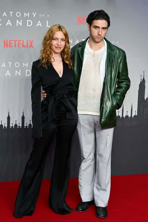 Josephine de La Baume and Carlos O'Connell attend the