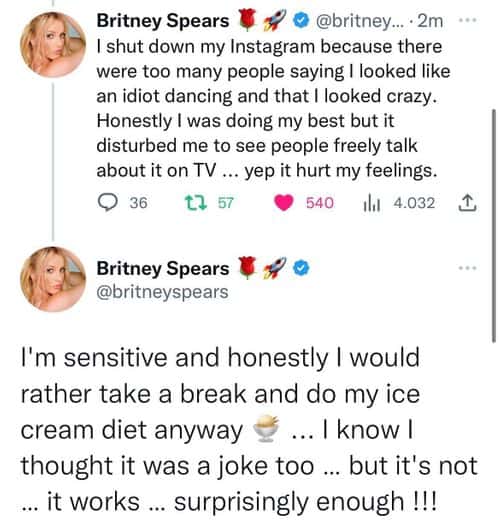 (Britney Spears/Twitter)