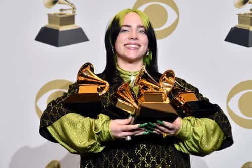 Billie Eilish, winner of Record of the Year for