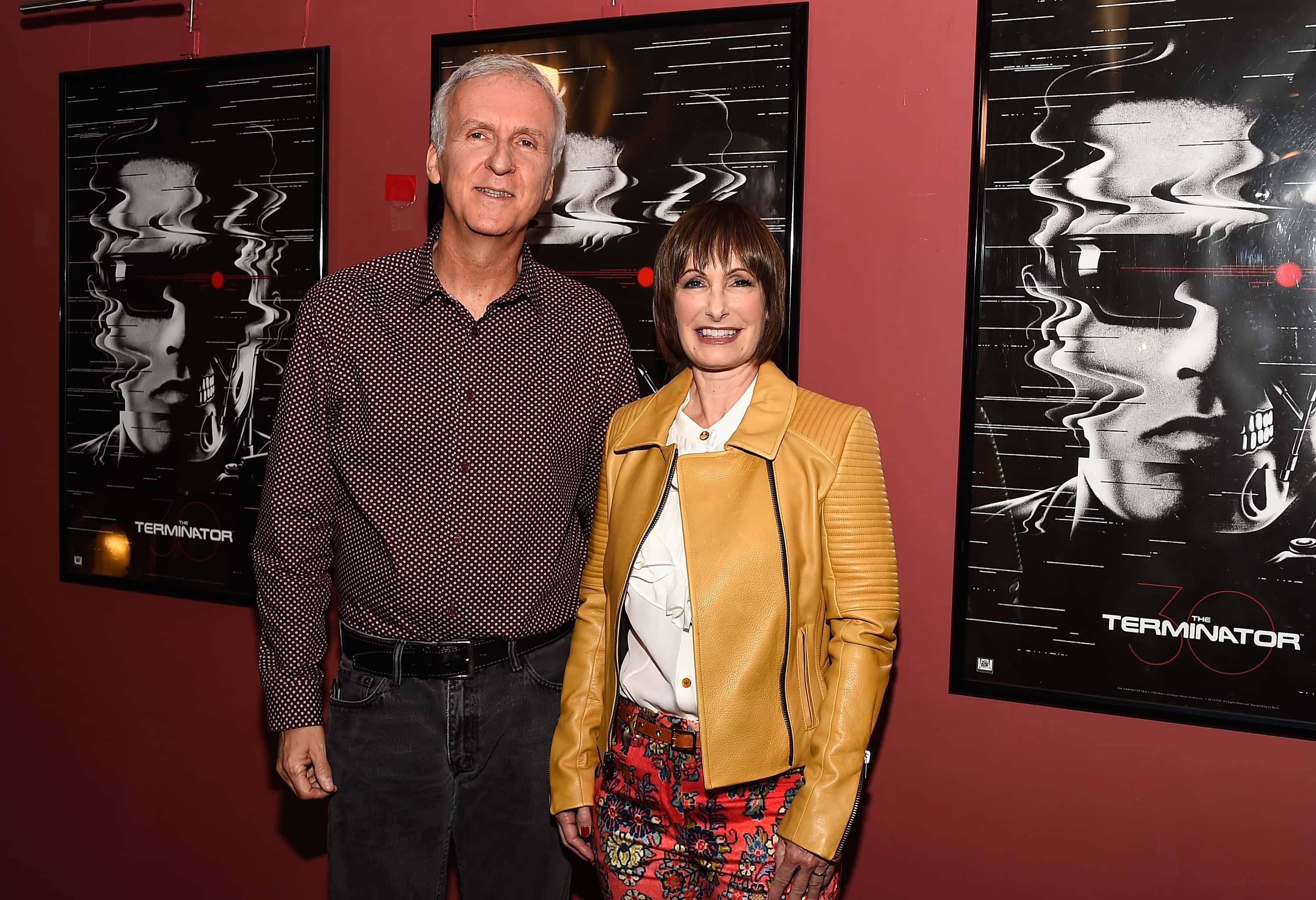 DirectorJames Cameron and Producer Gale Anne Hurd attend the American Cinematheque 30th Anniversary Screening Of