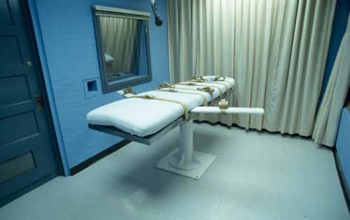 Huntsville Texas USA Death Chamber. 1997.