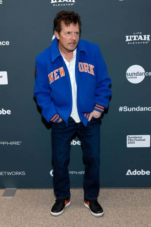 Michael J. Fox attends the 2023 Sundance Film Festival 