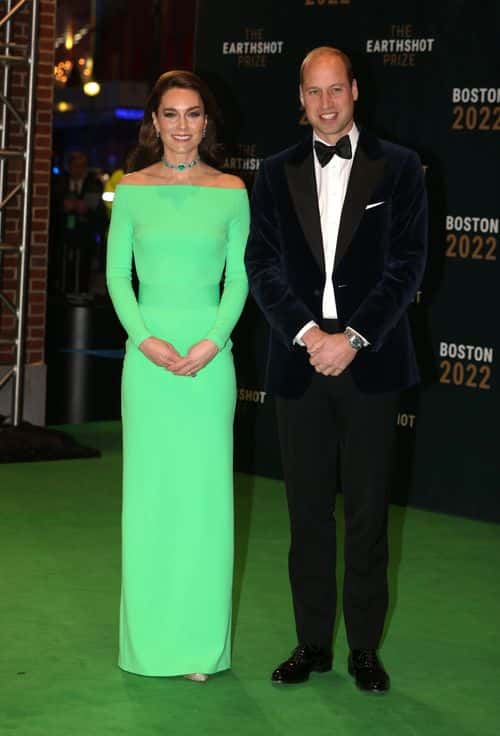 Catherine, Princess of Wales and Prince William, Prince of Wales attend The Earthshot Prize 2022 at MGM Music Hall at Fenway on December 02, 2022 in Boston, Massachusetts.