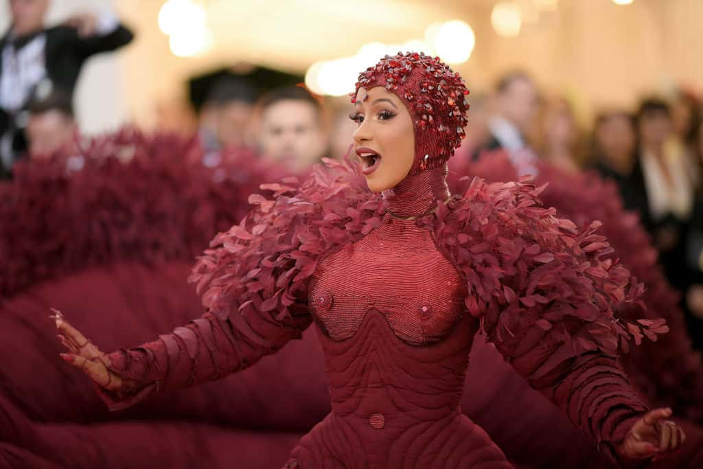 Cardi B's Met Gala 2019 Outfit Is Basically an Ode to Menstruation