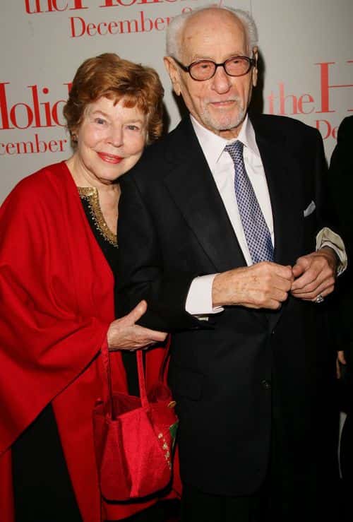 Actor Eli Wallach and his wife, Anne Jackson attend