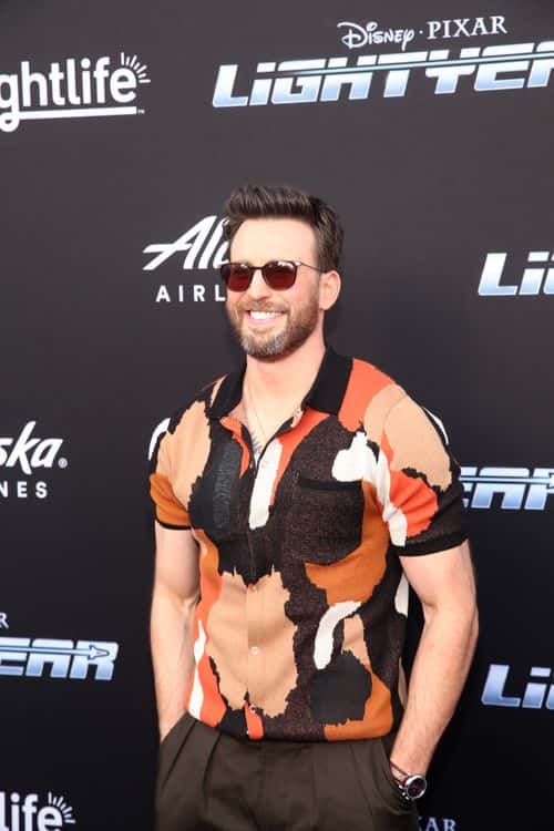 Chris Evans attends the World Premiere of Disney and Pixar's feature film