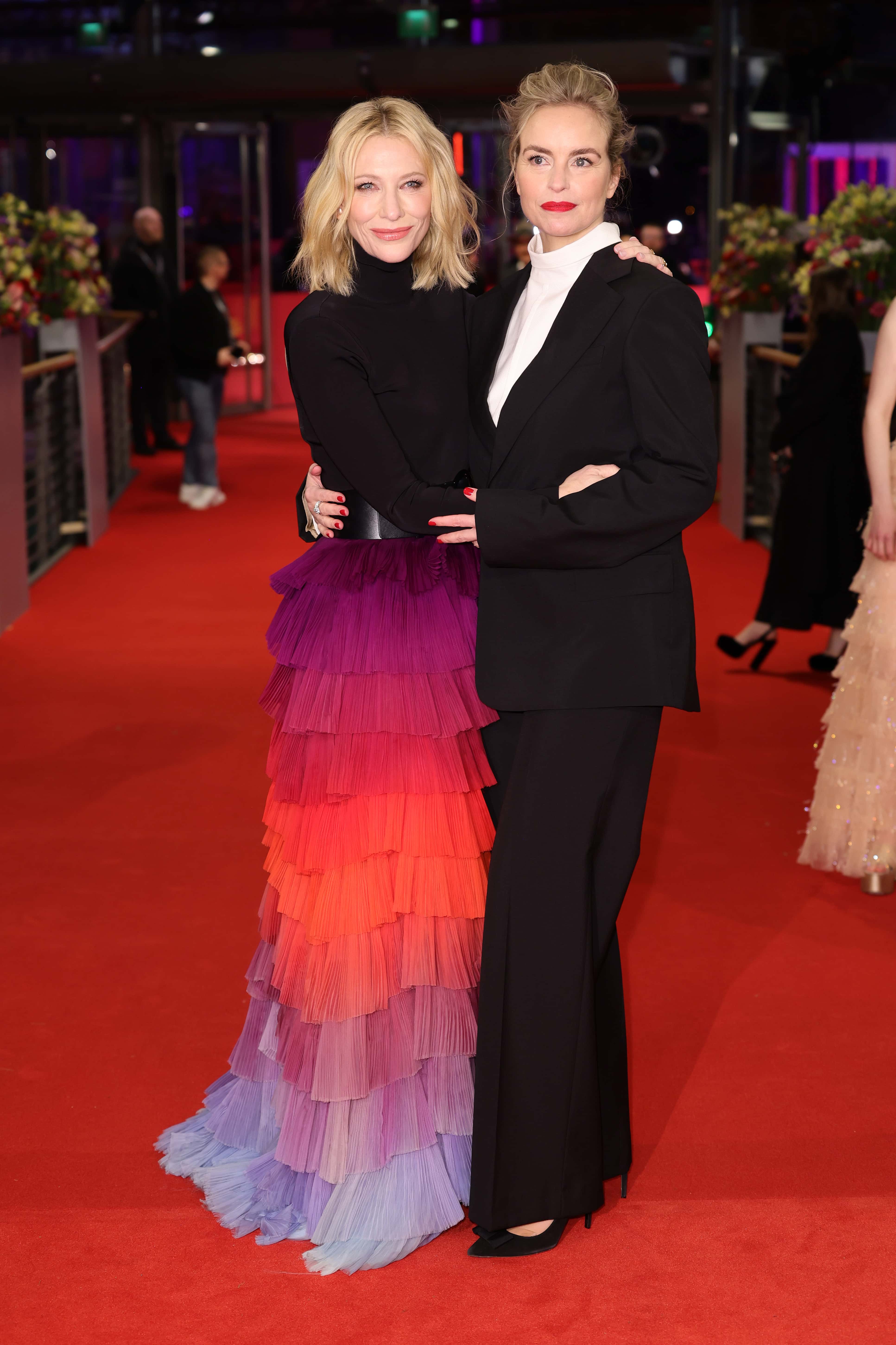 Cate Blanchett and Nina Hoss attend the