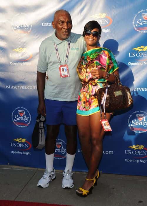 Richard Williams and Lakeisha Graham attend the 2010 US Open Opening Night Ceremony at the USTA Billie Jean King National Tennis Center on August 30, 2010 in the Queens borough of New York City.