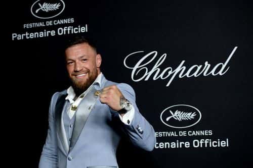 Conor McGregor attends the 'Chopard Loves Cinema' gala dinner during the 75th Cannes Film Festival at Hotel Martinez on May 21, 2022 in Cannes, France.