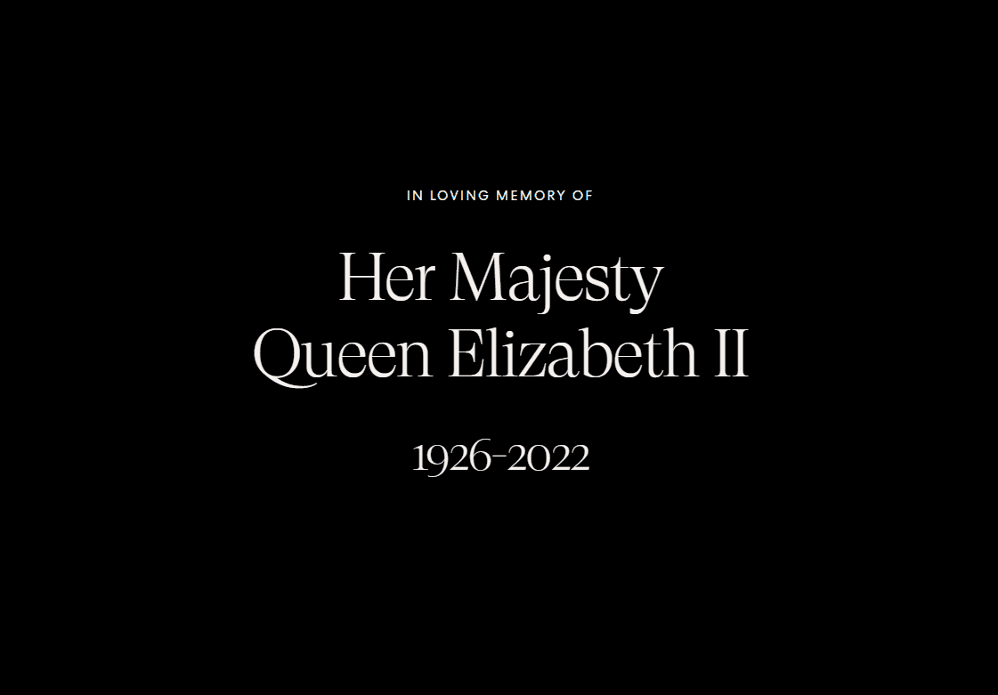 Meghan Markle, Prince Harry website goes black in tribute to Queen
