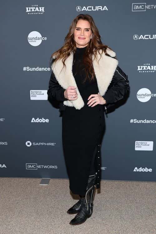 Brooke Shields attends the 2023 Sundance Film Festival