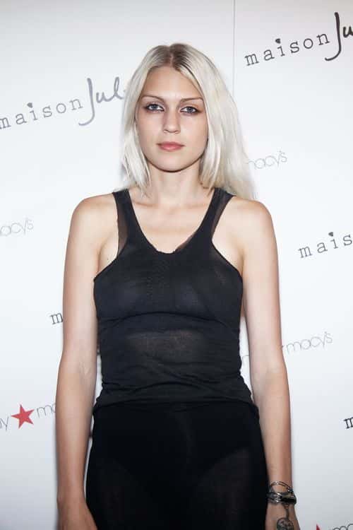 Katie Gallagher attends the Maison Jules presentation during Mercedes-Benz Fashion Week Spring 2014 at C24 Gallery on September 3, 2013 in New York City.